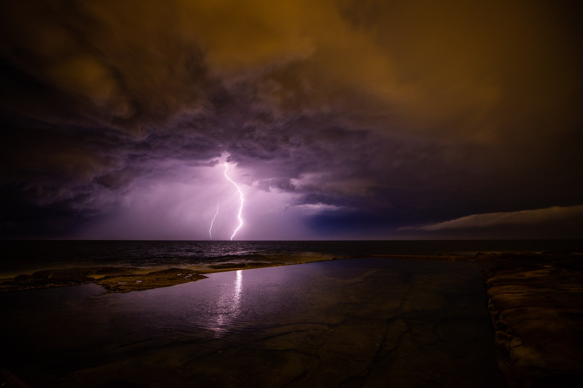 Lightning Dee Why Pool - Chronicles of Christie